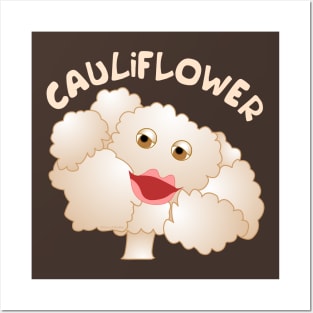 Cute Cauliflower Posters and Art